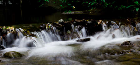 Small water river fall chiang raiの写真素材