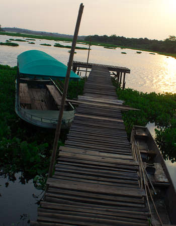 Lake Chiang saenの写真素材
