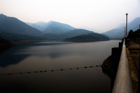 Lake fangの写真素材