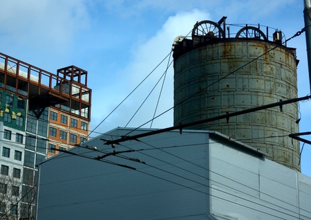 industrial landscapeの写真素材