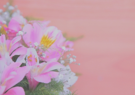 background with flowersの写真素材