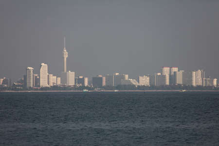 view from the seaの写真素材