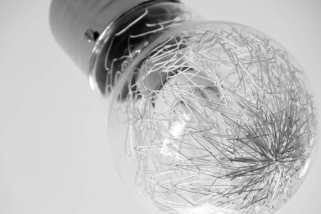 interesting decor element in lampの写真素材