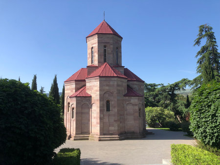 Church within the area of The Holy Trinity Cathedral in Tbilisi, Georgia