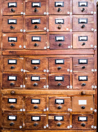Boxes and filing cabinetsの写真素材