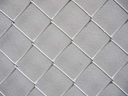 Pattern of Grey rabitz lattice wireの写真素材