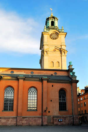 Stockholm. Church Storkyrkan, the oldest in the city. 13 Centuryの写真素材