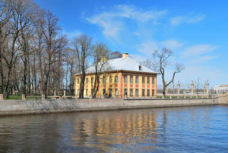 St. Petersburg. Peter 1 Summer Palace. Arch. D. Trezzini, 1710-1714の写真素材