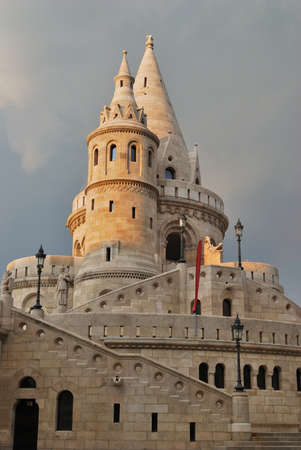 One of the most famous sights of Budapest - Fishermanのeditorial素材