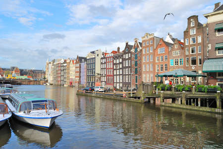 One of the most beautiful places in Amsterdam - the Old Quarterのeditorial素材