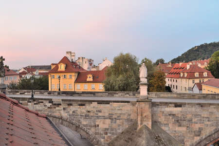 Beautiful view of Pragueの写真素材