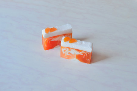 handmade soapの写真素材