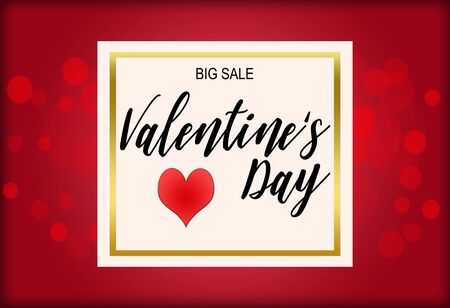 Happy Valentines lettering design. Happy Valentine's Dayの写真素材