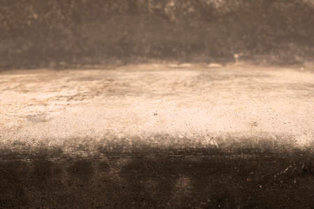 Photography of metal surface texture with rust and abstract. Iron surface, metal with scratches. Golden, bronze, brown color. Grunge style.の写真素材