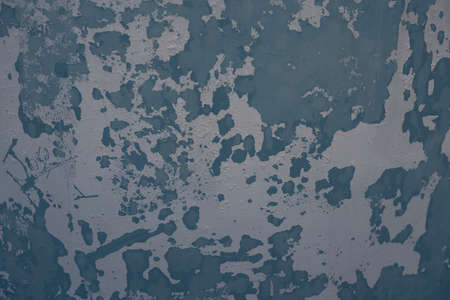 Photograph of a painted surface with a paint stain. Texture and wallpaper. painted wall, painted wallの写真素材