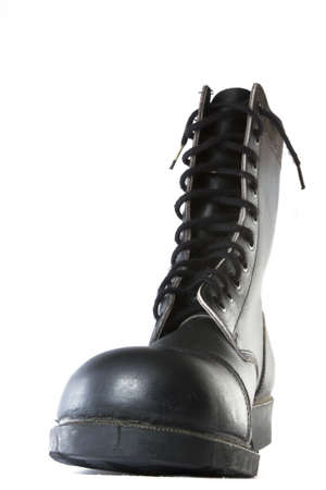 army leather bootの写真素材