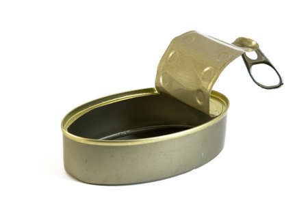 an opened tuna can