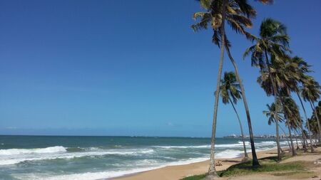 Maceio AL Brazil  July 18 2017 - Cruz das Almas beachのeditorial素材