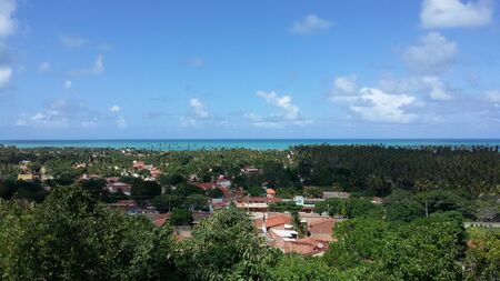Maceio AL Brazil  28 may 2019  Top view of SahuaÃ§uyのeditorial素材