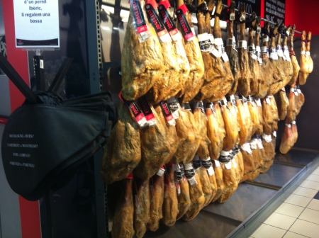 Spanish ham jambonの素材