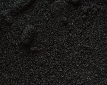 Color background and texture: black pigment.の写真素材
