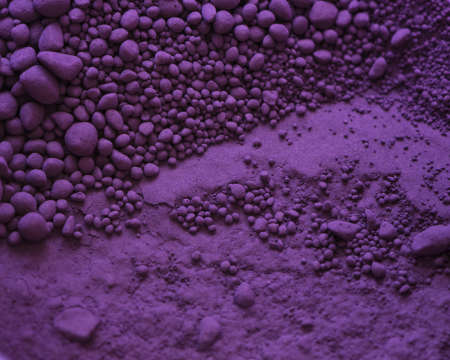 Color background and texture: purple pigment.の写真素材