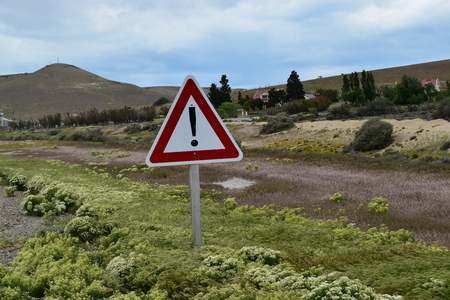 Attention signalの写真素材