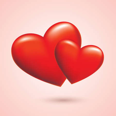 Red Heart Vectorのイラスト素材