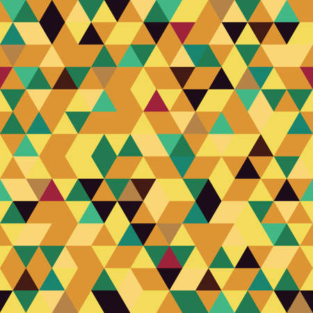 Seamless Pattern of geometric shapesのイラスト素材