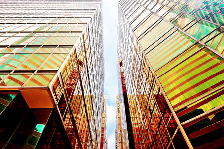 Abstract buildings background