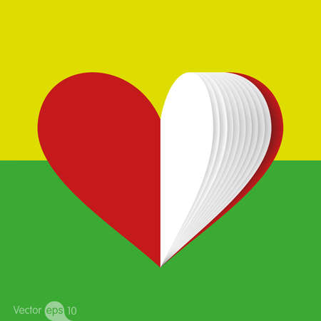 love bookのイラスト素材