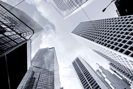 Abstract buildings background