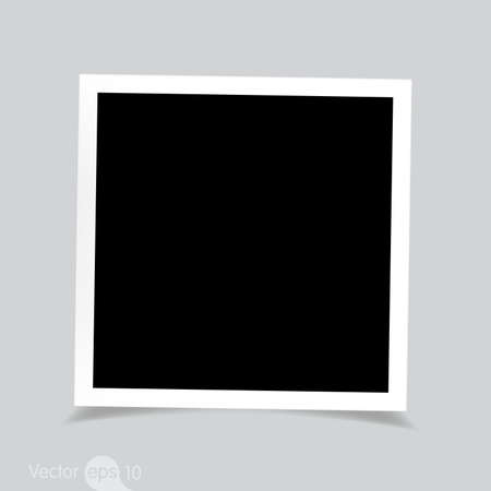 empty square photo frameのイラスト素材