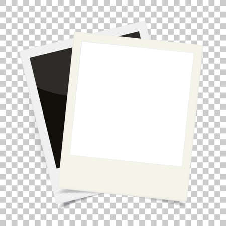 Photo frames isolated on a backgroundのイラスト素材