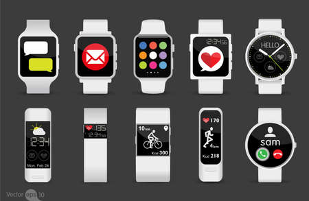 smart watchesのイラスト素材