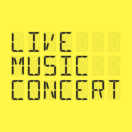 Live Music Concertのイラスト素材