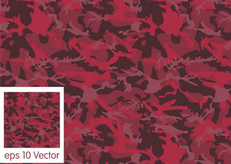 red camouflage pattern vectorのイラスト素材