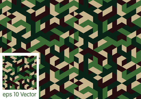 Abstract geometrical 3d colorful backgroundのイラスト素材