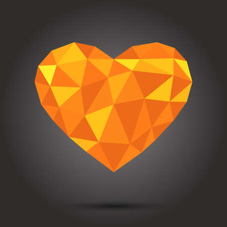 Lovely illustration of a love diamondのイラスト素材