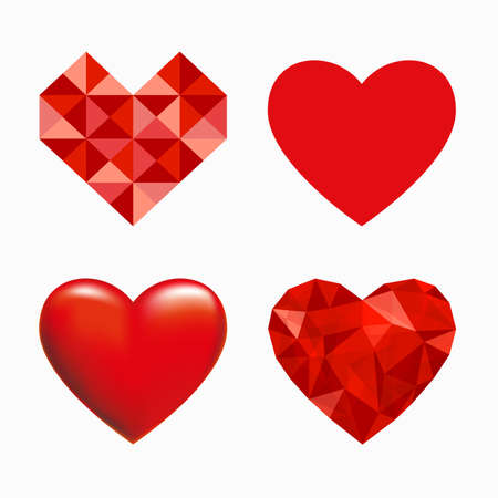 heart symbolsのイラスト素材