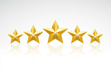 5 star icon vector illustrationのイラスト素材
