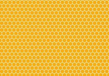Honeycomb pattern.のイラスト素材