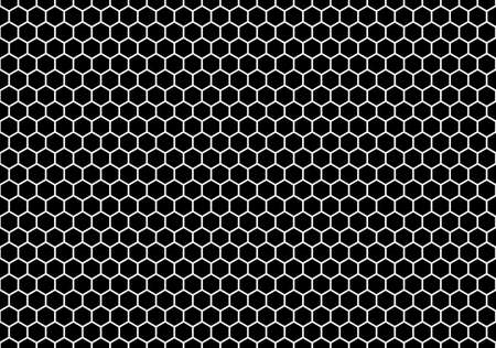 Honeycomb pattern.のイラスト素材