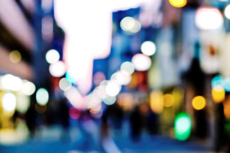 City bokeh lightsの写真素材