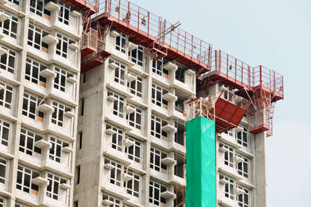 Housing construction in Hong Kong