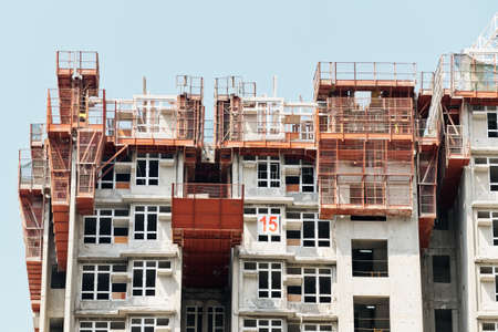 Housing construction in Hong Kong