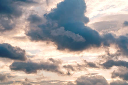 Colorful Sunset Skyの写真素材