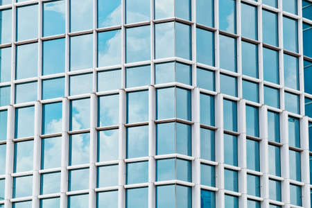 Modern office buildings