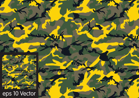 Seamless Camouflage patternのイラスト素材