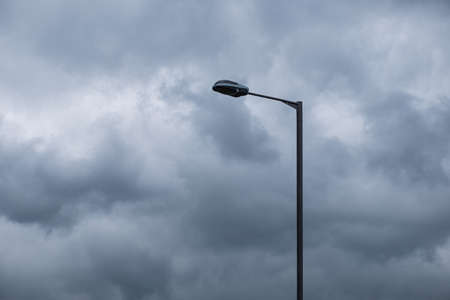 Dark Storm clouds sky background